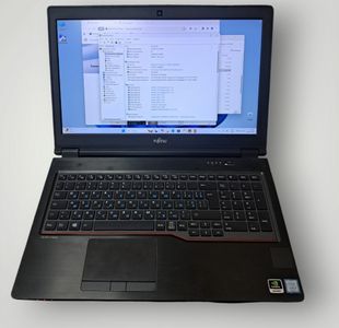 Б/в Ноутбук 15,6" Fujitsu core i7 8750h/ram32gb/ssd256+256gb/quadro p600 4gb 01-200801681