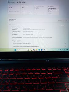 Б/в Ноутбук Acer 15/core i5-11400h ddr4/16gb ddr4/hdd *відсутній/ssd 512 gb/geforce rtx3050ti 4gb 01-200846532