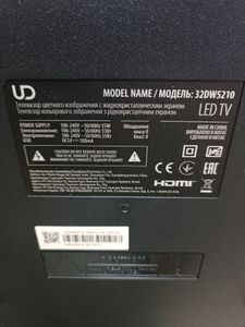 Б/у Телевизор Ud 32dw5210 01-200854541