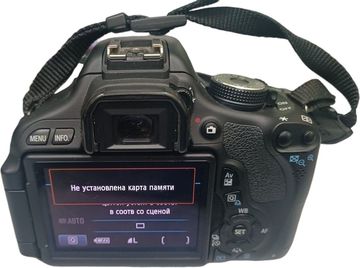 Б/в Фотоапарат Canon eos 600d + ef-s 18-55mm 1:3.5-5.6 is ii 01-200855530