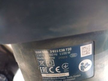 Б/у Отбойный молоток Bosch gsh 500 01-200886844