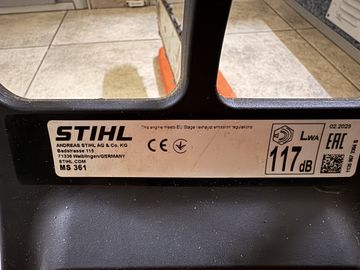 Б/в Пила ланцюгова Stihl ms 361 45cm 01-200888671