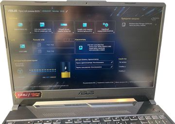 Б/в Ноутбук Asus 15/core i5-11400h ddr4/16gb ddr4/ssd 512 gb/geforce rtx2050 4gb 01-200889807
