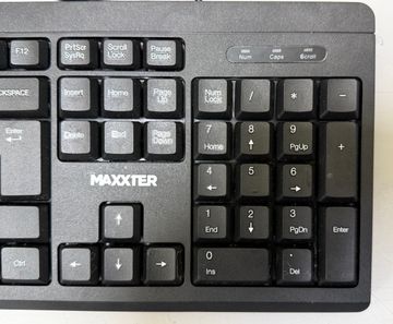 Б/в Клавіатура Maxxter usb standart keyboard 01-200890755