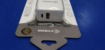 Б/в Зарядний блок Cyboo usb+type-с 20w 01-200907558