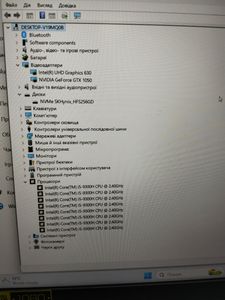 Б/в Ноутбук Acer 15/core i5 9300h ddr4/8gb ddr4/hdd *відсутній/ssd 256 gb/geforce gtx1050 3gb 01-200912140