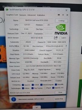 Б/у Ноутбук Asus 16/intel core i7-1355u/ram 32gb/ssd 1000gb/geforce rtx 2050 01-200928437