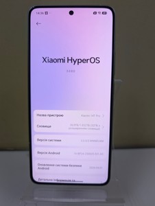 Б/в Мобільний телефон Xiaomi 14t pro 12/1tb 01-200976732