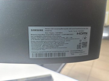 Б/в Монітор Samsung c24f396fhi 01-200991655