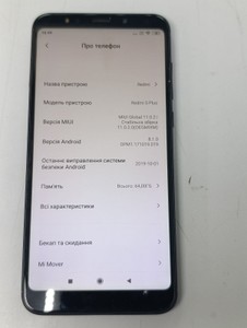 Б/в Мобільний телефон Xiaomi redmi 5 plus 4/64gb 01-201021432
