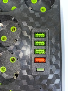 Б/в Мережевий фільтр Power Socket eu-2505u 01-201031861