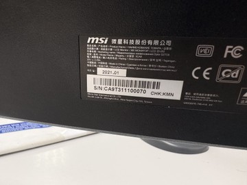 Б/в Монітор Msi optix g27c6 01-201035916