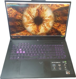 Asus 17/ryzen 7 7445hs ddr5/16gb ddr5/hdd *відсутній/ssd 500 gb/geforce rtx4060 8gb