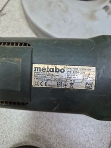 Б/в Кутова шліфмашина Metabo we 2200-230 01-201053573