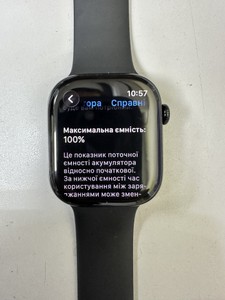Б/у Смарт-часы Apple watch series 11 gps + cellular 46mm slate tit. case 01-201064048