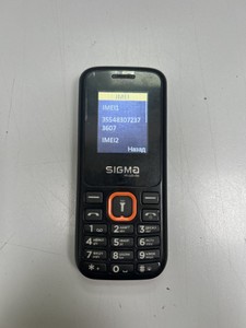 Б/в Мобільний телефон Sigma x-style 171 mini-orange 01-201077412