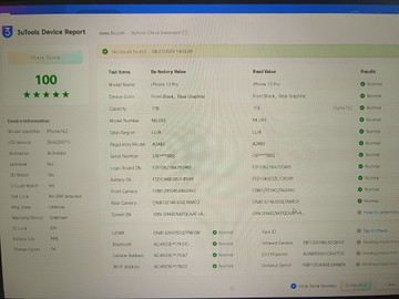 Б/в Мобільний телефон Apple iphone 13 pro 1tb 01-201081639