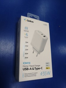 Б/в Зарядний пристрій Gelius ionyx gp-hc071 type-c+usb-a 01-201111859