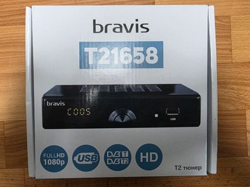 Б/в Ресивер ТВ Bravis t21658 01-201123718