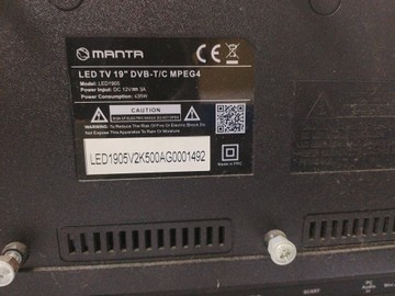 Б/в Телевізор Manta led1905 01-201130347