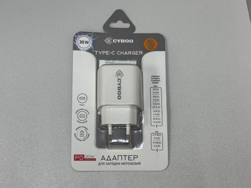 Б/в Мережевий адаптер Cyboo type-с 30w 01-201131962
