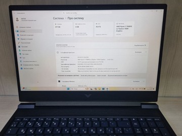 Б/у Ноутбук Hp 16/ryzen 5 7640hs ddr5/16gb ddr3/hdd *відсутній/ssd 512 gb/geforce rtx3050 6gb 01-201134500