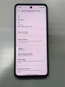 Б/у Мобільний телефон Xiaomi redmi note 15 4g 8/256gb 01-201160472