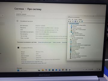 01-200796163: Asus 15/core i3-1215u ddr5/12gb ddr5/hdd *відсутній/ssd 512 gb/*інтегрована