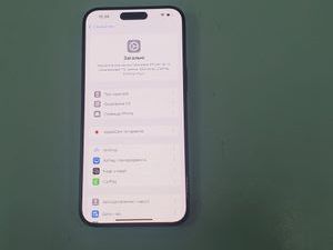 Б/в Мобільний телефон Apple iphone 15 pro max 256gb 01-200807832