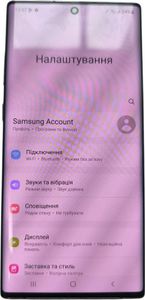 Б/в Мобільний телефон Samsung galaxy note 10+ sm-n975f 12/256gb 01-200809149