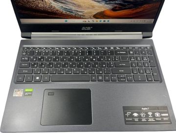 Б/в Ноутбук Acer 15/ryzen 5 5500u ddr4/8gb ddr4/ssd 512 gb/geforce gtx1650 4gb 01-200762088