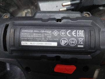 Б/в Шурупокрут Dnipro-M cd-12qx 01-200855277