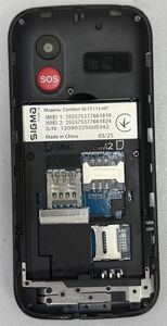 Б/в Мобільний телефон Sigma comfort 50 hit2020 01-200884442