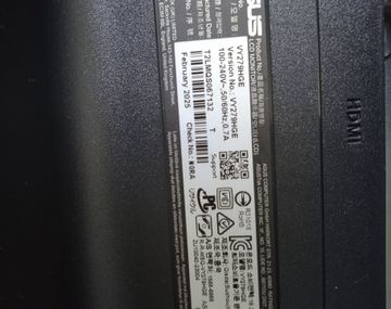 Б/в Монітор Asus vy279hge 01-200890787