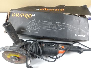 Б/у Угловая шлифмашина Dnipro-M gl-160se 01-200900090