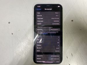 Б/в Мобільний телефон Apple iphone 12 pro max 128gb 01-200867235