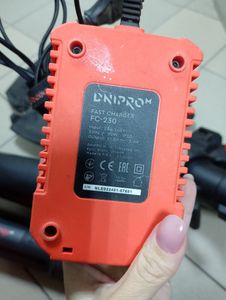 Б/в Пилосос садовий Dnipro-M dvb-200bc dual 2акб зп 01-200908129