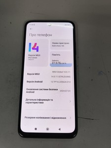 Б/в Мобільний телефон Xiaomi redmi note 10s 6/128gb 01-200924258