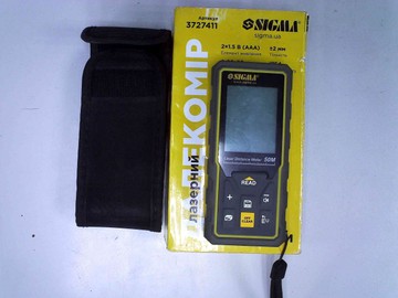 Б/в Лазерний нівелір Sigma 3727411 01-200927250