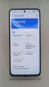 Б/в Мобільний телефон Oppo reno12 f 5g 8/256gb 01-200911941