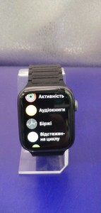 Б/в Смарт-годинник Apple watch series 4 gps + cellular 44mm aluminium case 01-200976739