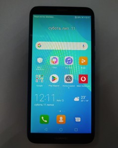 Б/у Мобільний телефон Huawei y5 2018 dra-l21 2/16gb 01-201016503