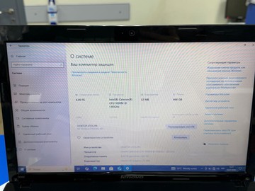 Б/в Ноутбук Lenovo celeron 1000m ddr3/4gb ddr3/ssd 480 gb/*інтегрована 01-201024298