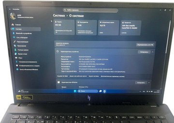 Б/в Ноутбук Acer 15/core i5-13420h ddr5/16gb ddr5/hdd *відсутній/ssd 1000 gb/geforce rtx 5050 8gb 01-201002435