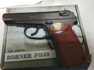 Б/в Пістолет пневматичний Borner makarow pm 49 01-201052747