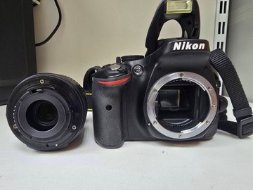 Б/в Фотоапарат Nikon d5200 af-s nikkor 18-55mm 1:3.5-5.6g ii 01-201101648