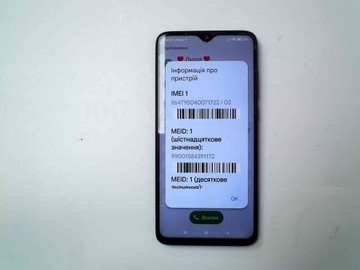 Б/в Мобільний телефон Xiaomi redmi note 8 pro 6/64gb 01-201122437