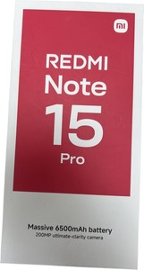 Б/у Мобільний телефон Xiaomi redmi note 15 pro 4g 8/256gb 01-201126146