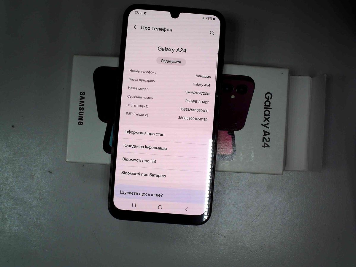 galaxy a24 sm-a245f 6/128gb