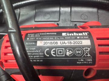 01-200586121: Einhell tc-mg 135 e